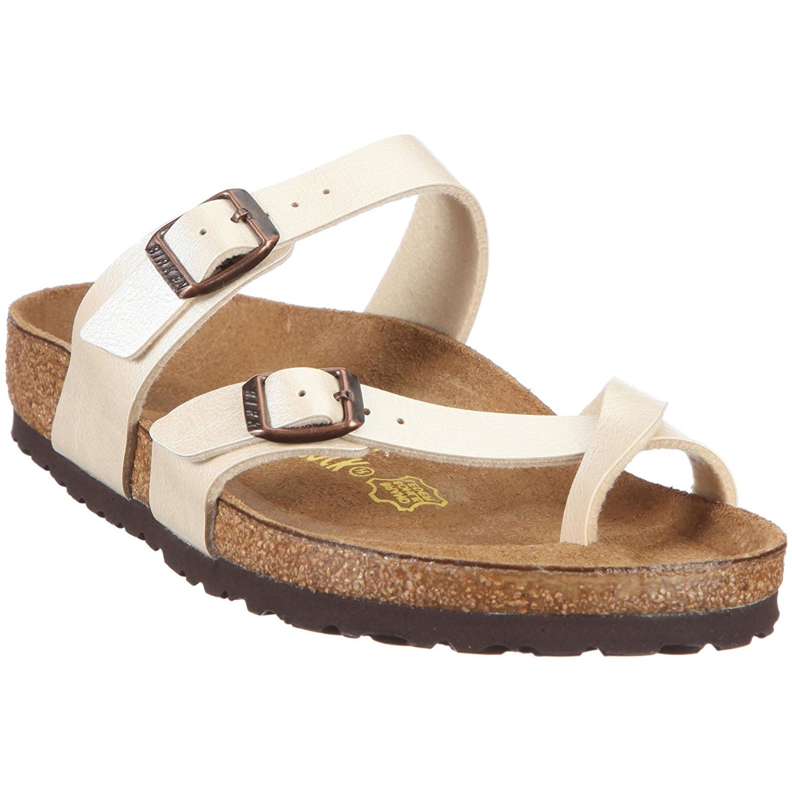 birkenstock mayari pearl white